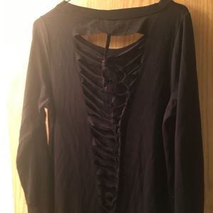 Torrid slashes back sweater
